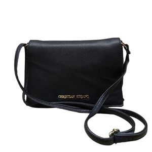 Christian Siriano leather crossbody bag